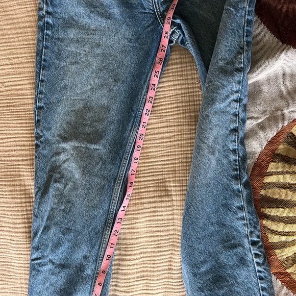 Reformation Cynthia High Rise Straight Cropped Jeans - Picture 7 of 12